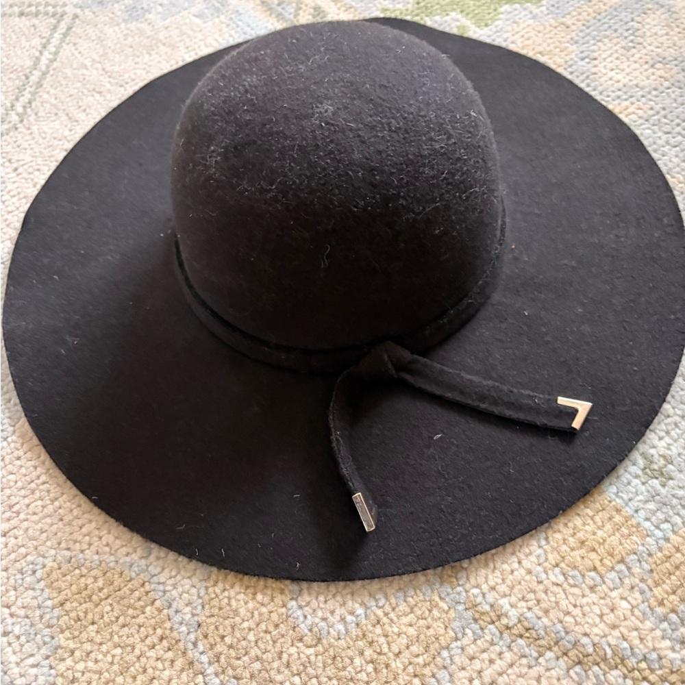 J Crew Black Felt Hat